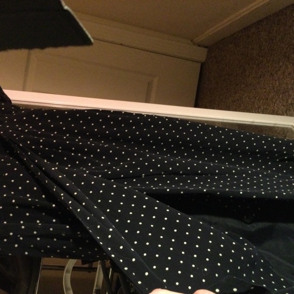 Vintage Escada 100% silk dress, sz 38 below the knee polka dot - Picture 11 of 11